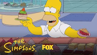 Homer Raids The Food Court  Season 30 Ep 5  The Simpsons [upl. by Horodko]