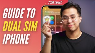 Guide to Dual SIM iPhones  iPhone 13 iPhone 12 iPhone 11 iPhone XS iPhone XR iPhone SE 2 [upl. by Ytsur11]