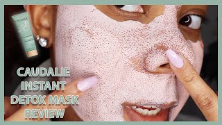 Tik Tok Made Me Do It  Caudalie Instant Detox Mask Review [upl. by Nwahsir]