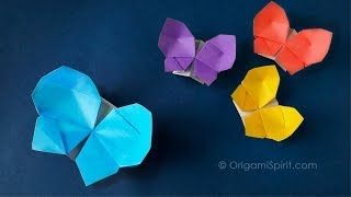 Origami ButterflyBox  Caja Mariposa [upl. by Dranik]