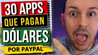 30 Apps Que Te Pagan Automaticamente Sin Hacer Nada 🚀 Ganar Dinero En Paypal [upl. by Airehtfele]