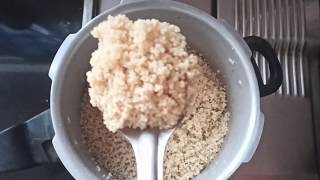 How to cook Foxtail millet  Foxtail millet riceNavane anna [upl. by Cerveny]