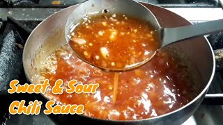 SWEET AND SOUR CHILI SAUCE  SAUCES RECIPE [upl. by Brosy]