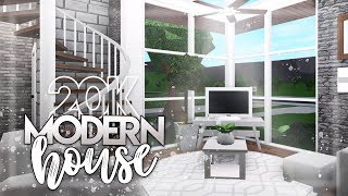 Roblox  Bloxburg 20k Modern House  House Build [upl. by Fisken]