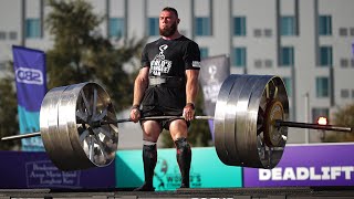 WORLD RECORD Oleksii Novikov Lifts 1185 LBS 18quot Partial Deadlift  2020 [upl. by Elyn27]