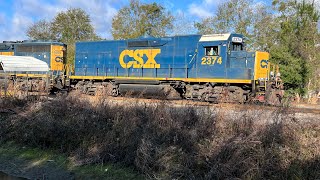 Railfanning Valdosta GA Local switching [upl. by Ellehcor517]