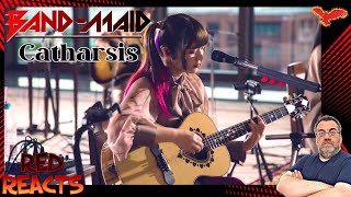 Red Reacts To BANDMAID バンドメイド  カタルシス Catharsis Acoustic Version [upl. by Nnyliak]