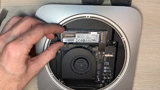 Mac Mini How To Upgrade Your Disk NVMe SSD 🤩 [upl. by Annahsit]