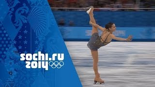 Sotnikovas Gold Medal Winning Performance  Ladies Figure Skating  Sochi 2014 Winter Olympics [upl. by Ycniuq]