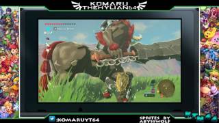 The Legend Of Zelda Breath Of The Wild  Red Lynel Fights Locations [upl. by Christabel]