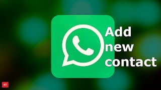 How to add new contacts in WhatsApp on android device [upl. by Bremble]