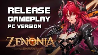 Zenonia Chronobreak  Release Gameplay  PC Version  MobilePC  F2P  KR [upl. by Amaleta]