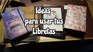 Ideas para usar tus libretas [upl. by Ginger]