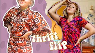 THRIFT FLIP  some colorful extreme diy clothing transformations  WELLLOVED [upl. by Yrrej]