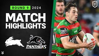 NRL 2024  Rabbitohs v Panthers  Match Highlights [upl. by Clyte]