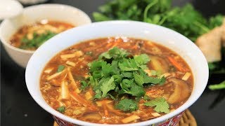 BETTER THAN TAKEOUT  Authentic Hot And Sour Soup Recipe 酸辣汤 [upl. by Norod757]