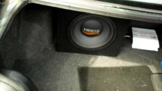 Hertz ES 300 subwoofer test [upl. by Dodds19]