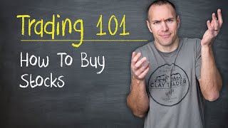 Trading 101 How to Buy Stocks [upl. by Nairolf]