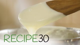 PARMESAN CHEESE SAUCE  By RECIPE30com [upl. by Kallman]