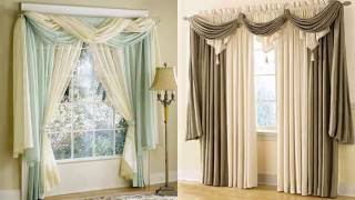 60 IDEAS DE CORTINAS HERMOSAS PARA DECORAR [upl. by Heisser]