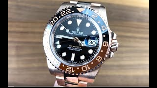 Rolex GMTMaster II quotRootbeerquot 126715CHNR Rolex Watch Review [upl. by Rochus534]