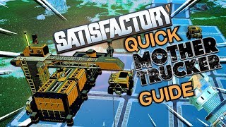 Satisfactory Water Pipes Flow rate head lift Tutorial Guide [upl. by Adlesirc20]