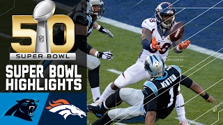 Super Bowl 50 Highlights  Panthers vs Broncos  NFL [upl. by Evonne498]