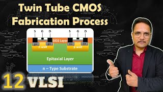 Twin Tube CMOS Fabrication Process Basics Requirements Steps amp Process Explained [upl. by Ahsenac99]