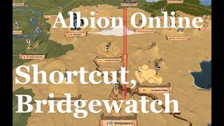 Albion Online  Caerleon to Bridgewatch fast almost safely [upl. by Erminia]