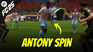 How to Do Antony Spin in EA FC 25 [upl. by Mighell]