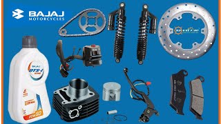 Bajaj Genuine Spare parts Price list  SLD BIKE POINT [upl. by Salter466]