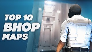 TOP 10 BUNNYHOP MAPS  CSGO [upl. by Adihsar]