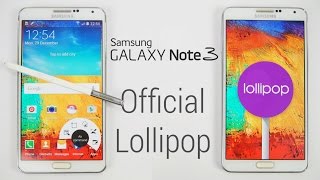 Galaxy Note 3  Official Android 50 Lollipop Update  Install Instructions N9005 Final [upl. by Schreibe]