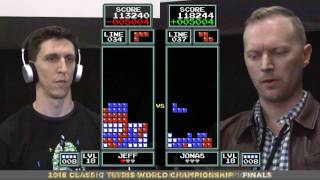 Finals  2016 Classic Tetris World Championship [upl. by Balsam]