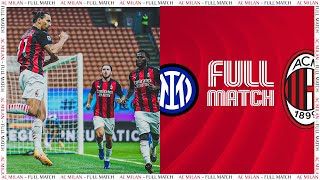 Full Match  Inter v AC Milan  Serie A TIM 202021 [upl. by Akinnej]