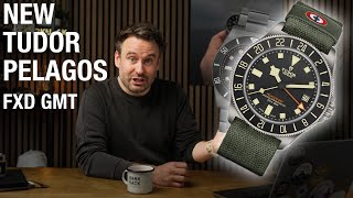 NEW Tudor Pelagos FXD GMT Zulu Time [upl. by Yenitsed]