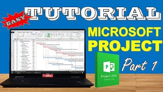 Tutorial Microsoft Project Bahasa Indonesia Part 1 [upl. by Geoffry273]