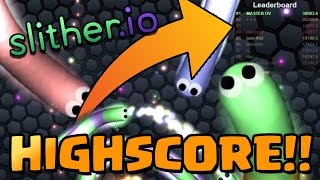 ULTIMATE SLITHERIO SERVER  Slitherio World Record [upl. by Lebaron842]