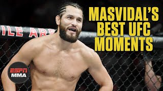 Jorge Masvidals best UFC fights  ESPN MMA [upl. by Ymot]