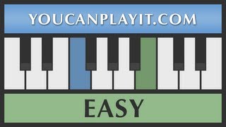 Chopsticks  Piano Tutorial  EASY [upl. by Kary]