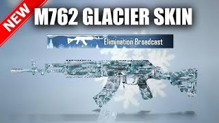 M762 Glaciers skin gun PUBG Mobile bgmi new update skin m762 [upl. by Enoch]