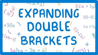 GCSE Maths  How to Expand Double Brackets 36 [upl. by Ennair]