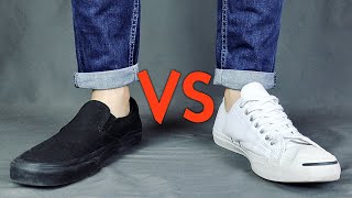 Black Sneakers VS White Sneakers  Sneaker Pro Tips [upl. by Llednek818]