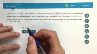 ALEKS  Conversion Factors  Dilution Problem [upl. by Medovich655]