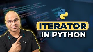 61 Python Tutorial for Beginners  Iterator [upl. by Yssej]