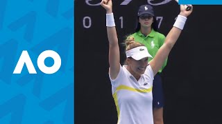 Bernarda Pera vs Angelique Kerber match highlights 1R  Australian Open 2021 [upl. by Annirac63]