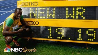 1919 Usain Bolts untouchable 200m world record  NBC Sports [upl. by Bigot]