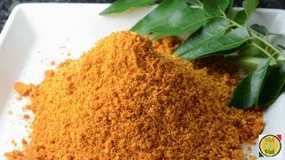 Gun Powder For Idli Dosa Tava Fry  By Vahchef  vahrehvahcom [upl. by Araihc648]