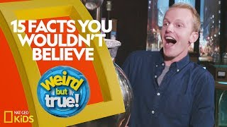 15 Facts You Wouldn’t Believe  Weirdest Bestest Truest [upl. by Llimaj]