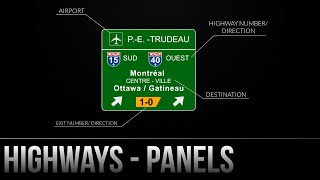 Highway  Freeway Panels Explained [upl. by Soisatsana482]